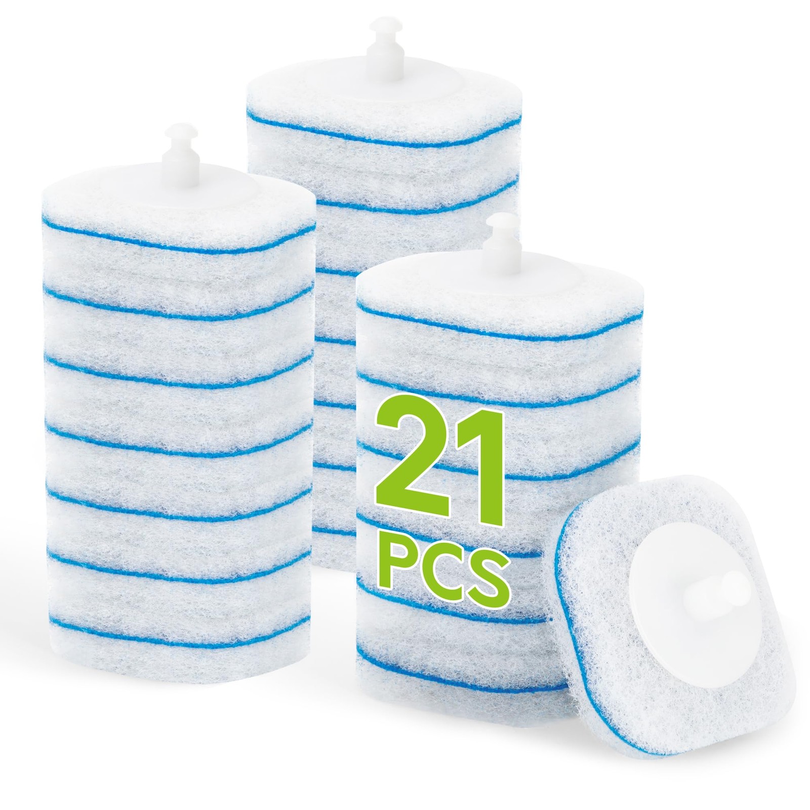 Toilet Bowl Cleaner Wand Refills Compatible with CLOROX, 21 Count Disposable …