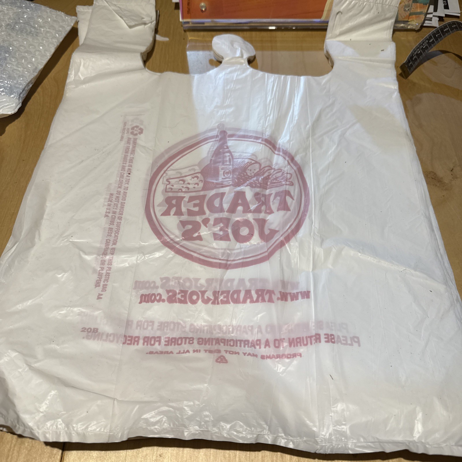 Lot 132 Bags Trader Joe’s Discontinued 132Plastic Bags