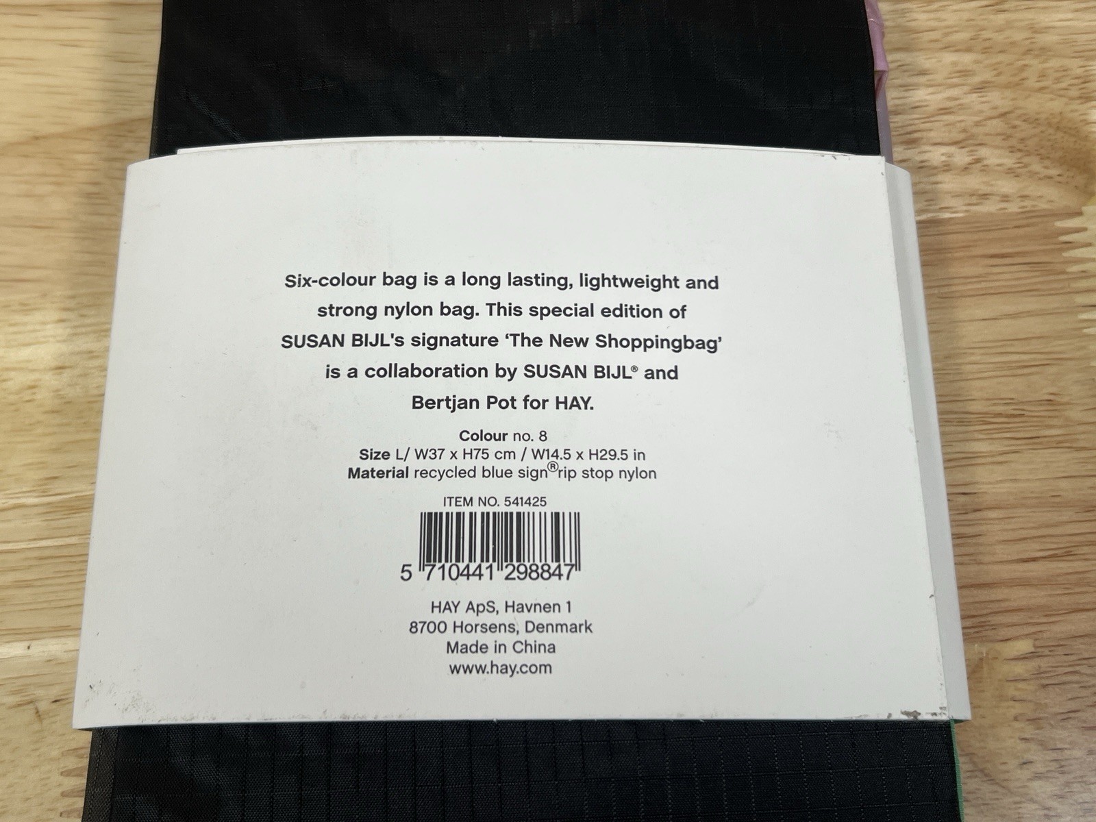 HAY Six Colour Bag Susan Bijl – Large Color No. 8 NEW