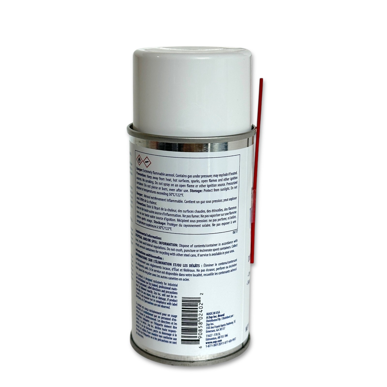 Zep Freeze II Gum Remover Freezing Spray 6oz Cans , 2 Pack