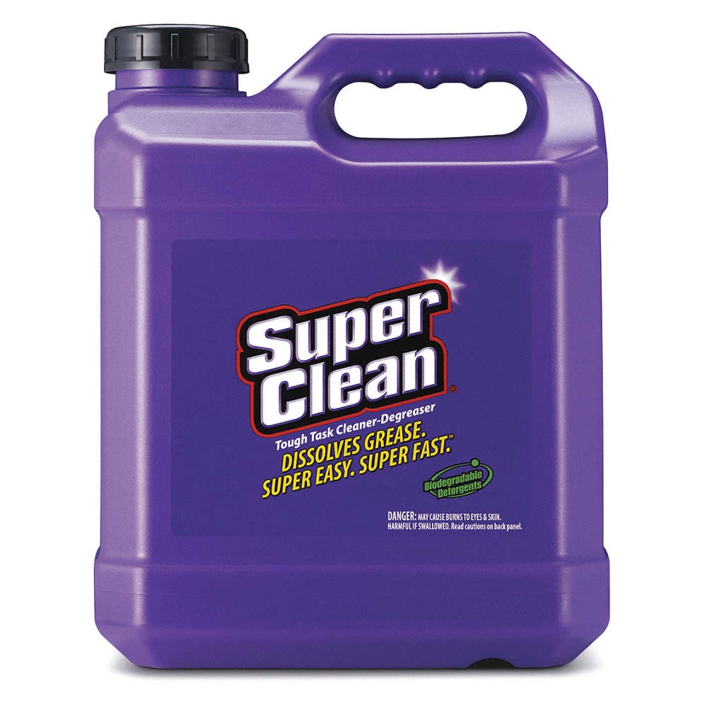 SUPERCLEAN 3ZLD4 PK 2 Cleaner/Degreaser,Citrus,2.50 gal,Jug 3ZLD4