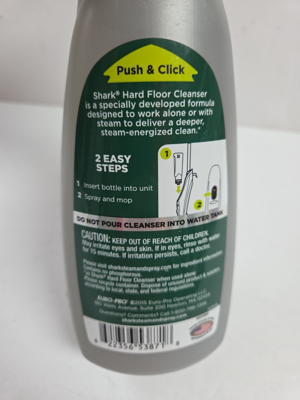 Shark Hard Floor Cleanser Multi-Floor 20 oz Waterfall Fresh