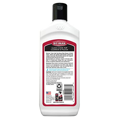 Glass Ceramic Stove Top Cooktop Surfaces Cleaner Scraper Cleaning And Polish Kit