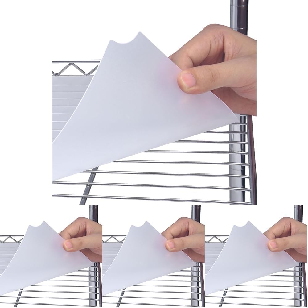 5 PCS Wire Shelf Liner 14″x24″ Heavy Duty Waterproof Non-Adhesive Gray