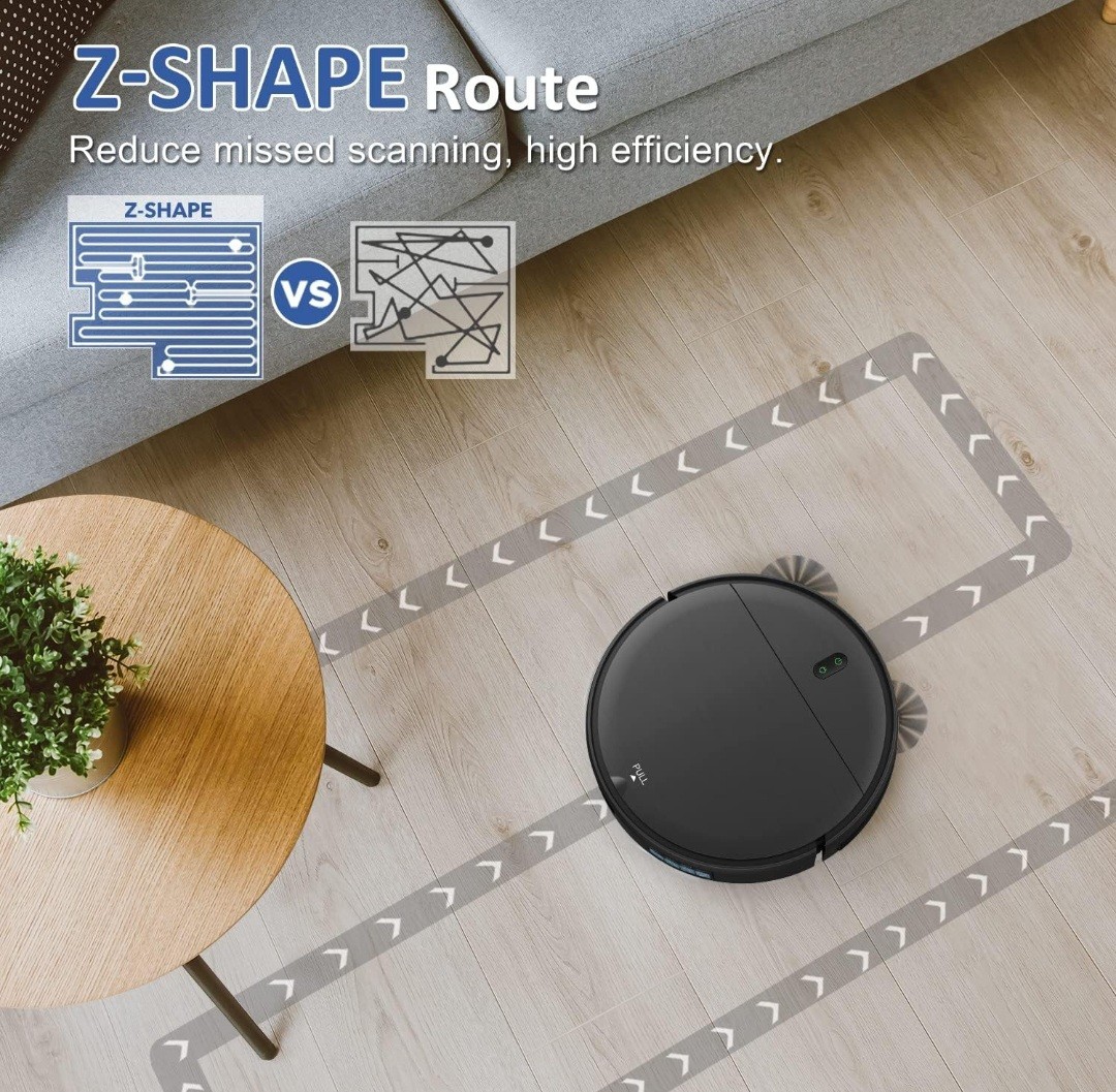 BR151 Robot Vacuum 2-in-1 Vacuum & Mop, Alexa & Google Assistant, Wi-Fi, Remote