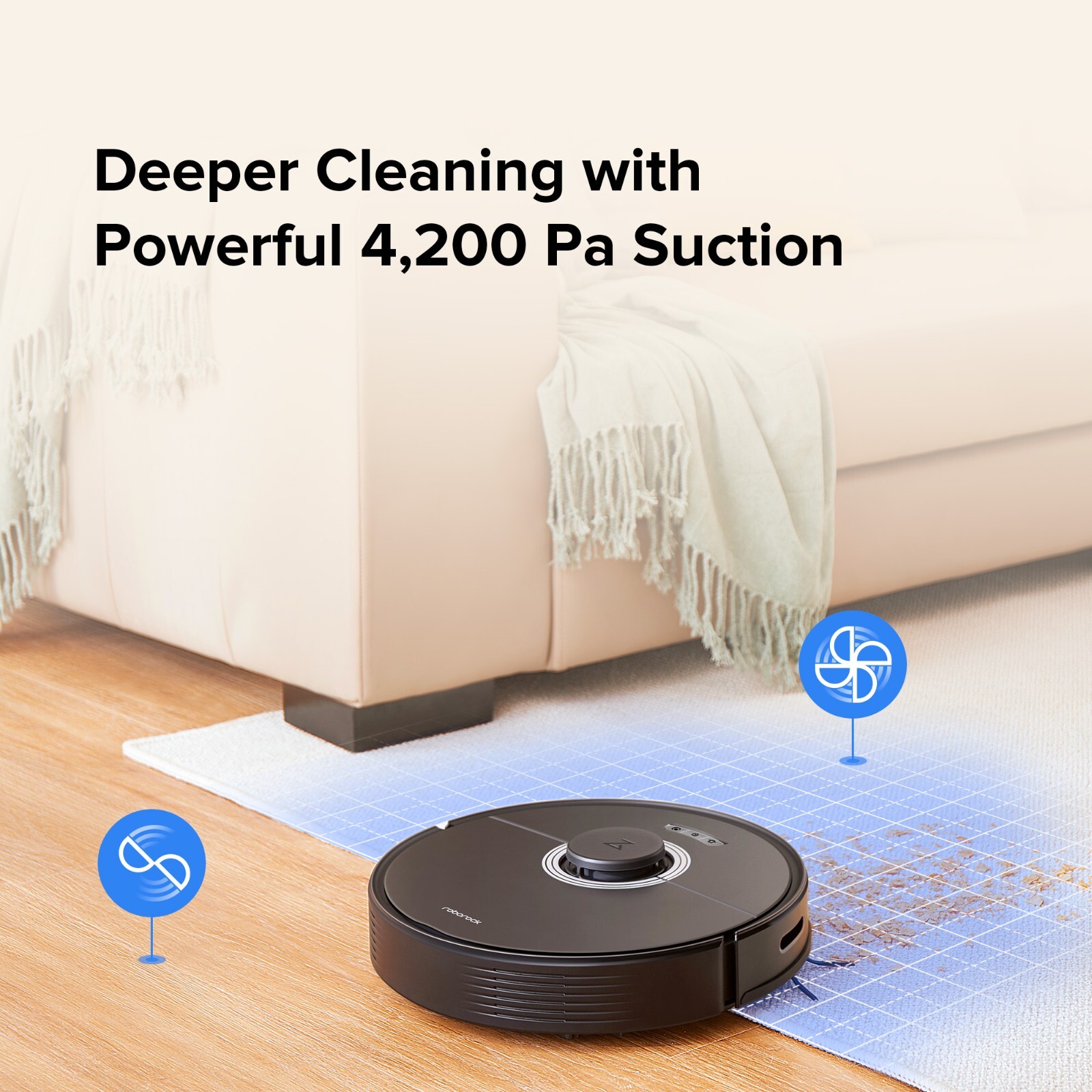 Roborock Q7 Max+ Self-Emptying Robot Vacuum Cleaner – Certified Refurbished