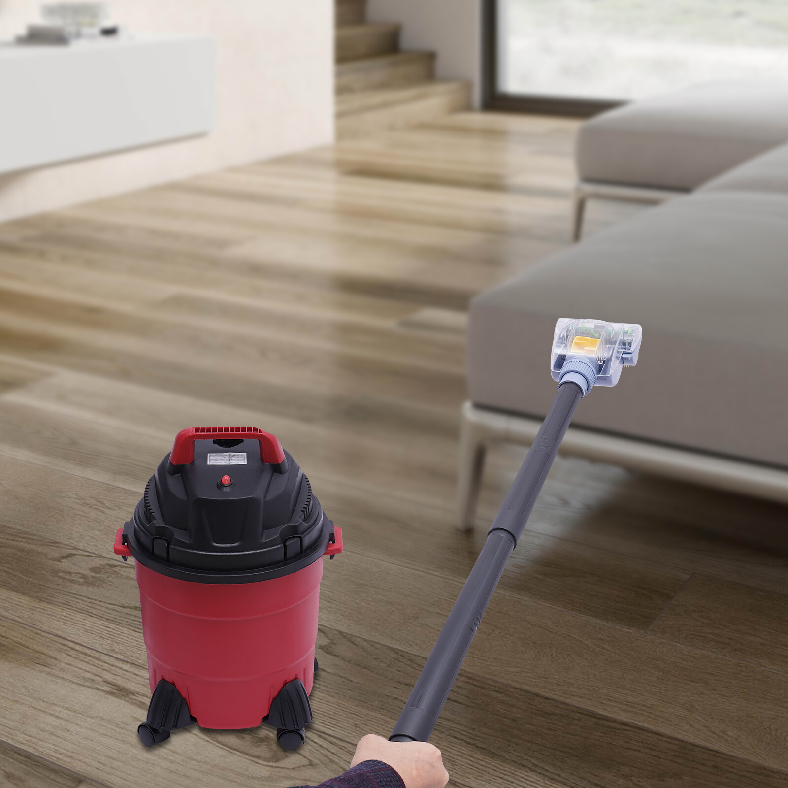 Wet Dry Vacuum Small Portable Shop Vac Cleaner Hose Lightweight 4 Gallon NEW