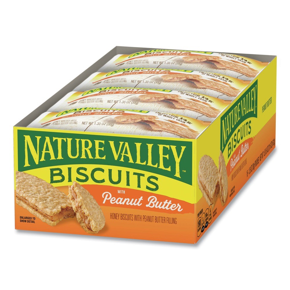Dolcetto SN47878 1.35 oz Biscuits Packet – Peanut Butter (16/Box) New