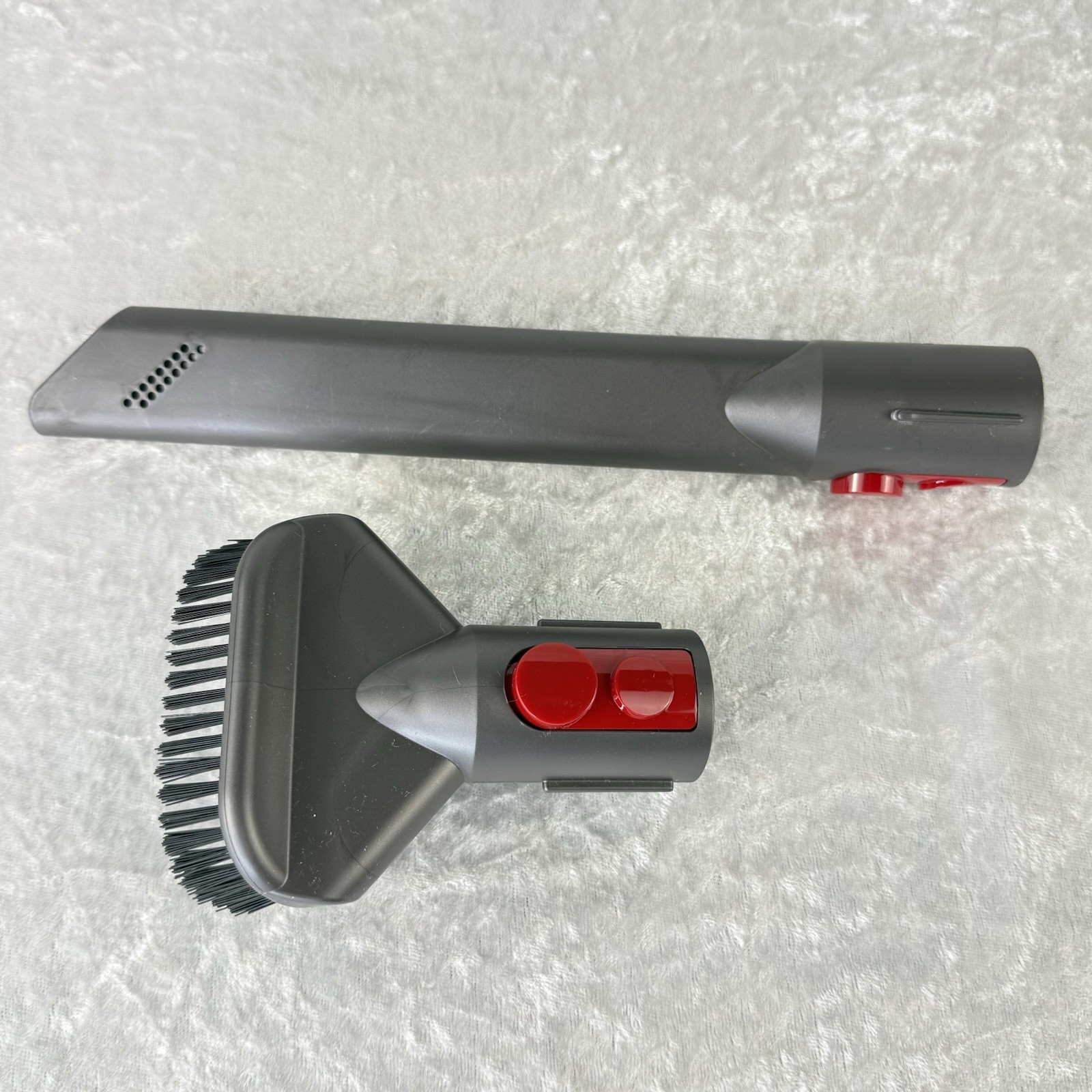 Dyson Quick Release Stubborn Dirt Brush, Crevice Tool Attachments, New, open box