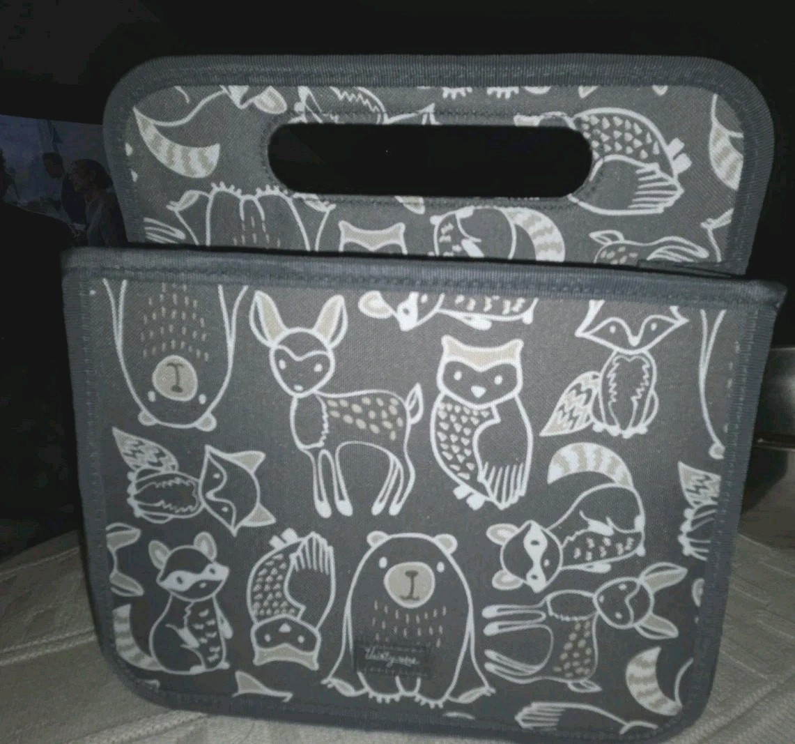 Thirty-One Double Duty Caddy Organizer Forest Friends Pattern AD39 NEW