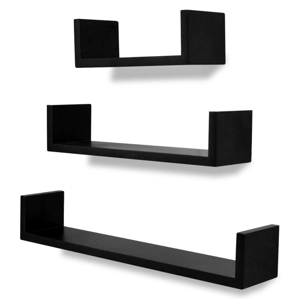 Wall Shelves Floating Shelves Wall Mounted Display Shelves for Book DVD vidaXL