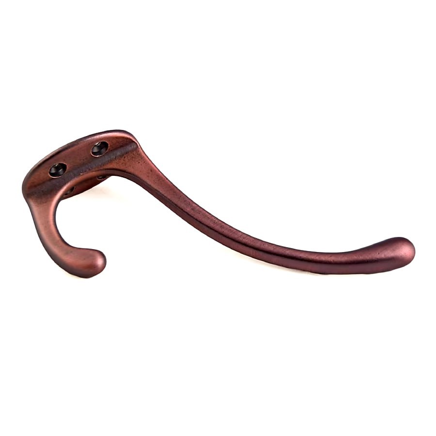 RK International 1.3-in x 3.9-in H Distressed Copper Decorative Wall Hook