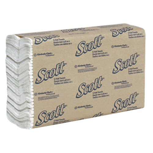 Kimberly Clark Scott C-Fold Towel White Paper 13.15″ L x 1.125″ W | 12 Pack/Case