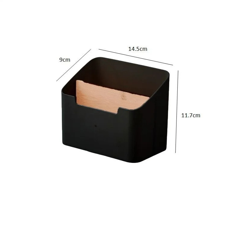 1 pc Plastic Desktop Storage Box Remote Control Tissue Cosmetic Organizer