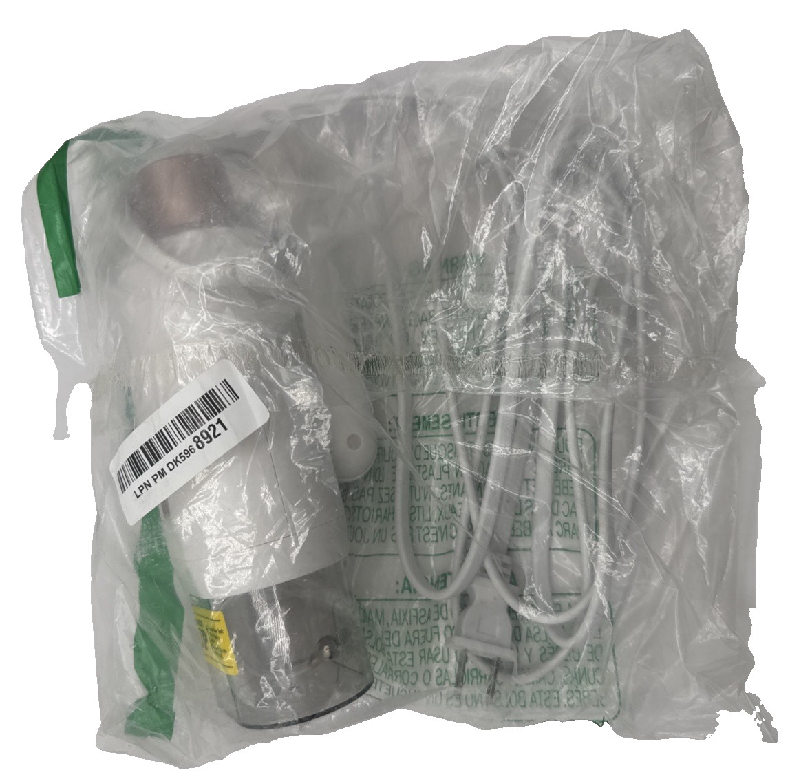 Newbealer Travel Garment Steamer 1200W White Gold 120V