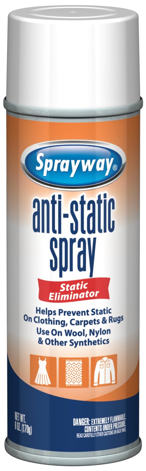 Sprayway Residue-Free Anti-Static 6 ounce (Pack of 1), No Artificial Color