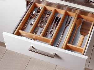 Shelf Liner 24 inch Wide – Waterproof Cabinets Liners, Non Adhesive, Easy to Cut