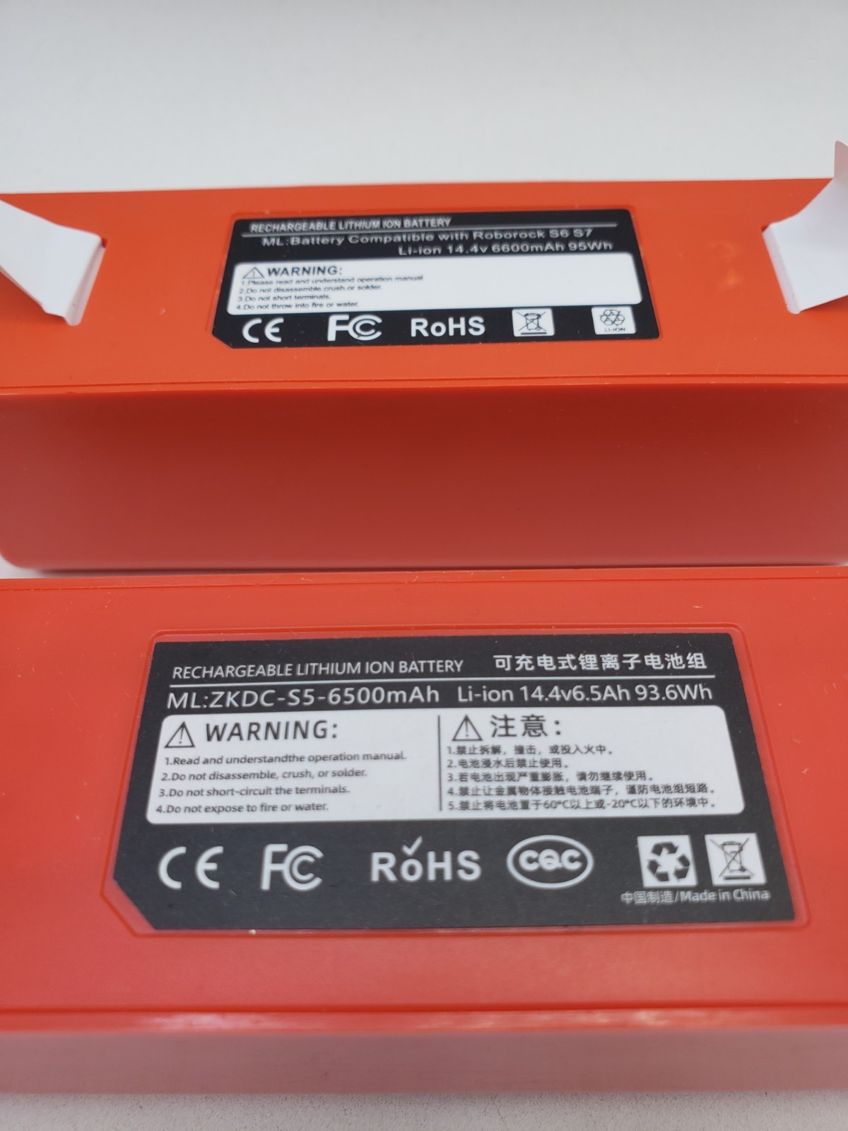 “U Get 2” Roborock S6 Battery – for Roborock S7 Battery – Replacement Battery