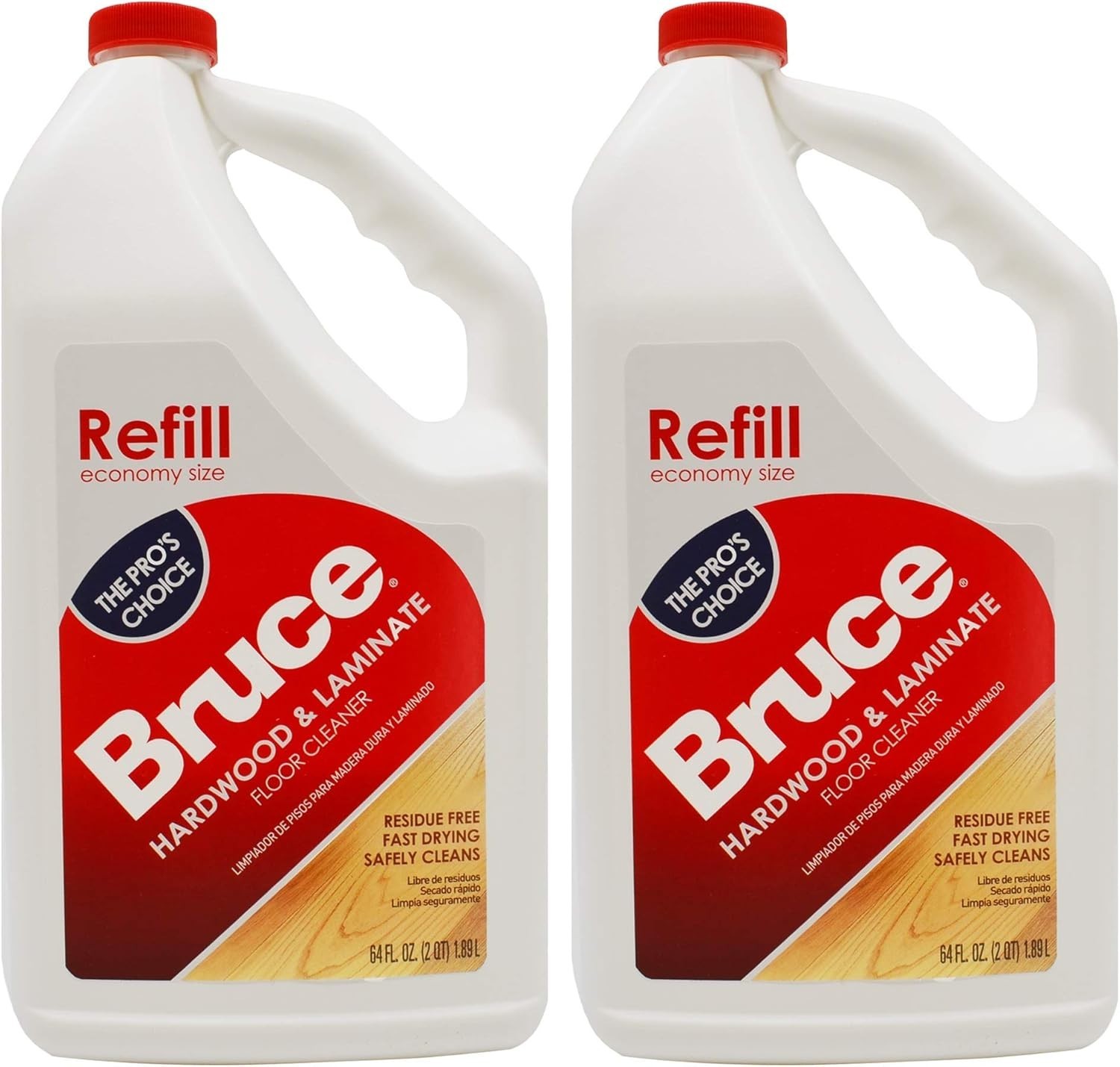 Bruce Hardwood & Laminate Floor Cleanr – 64oz Refill – 2 Pack