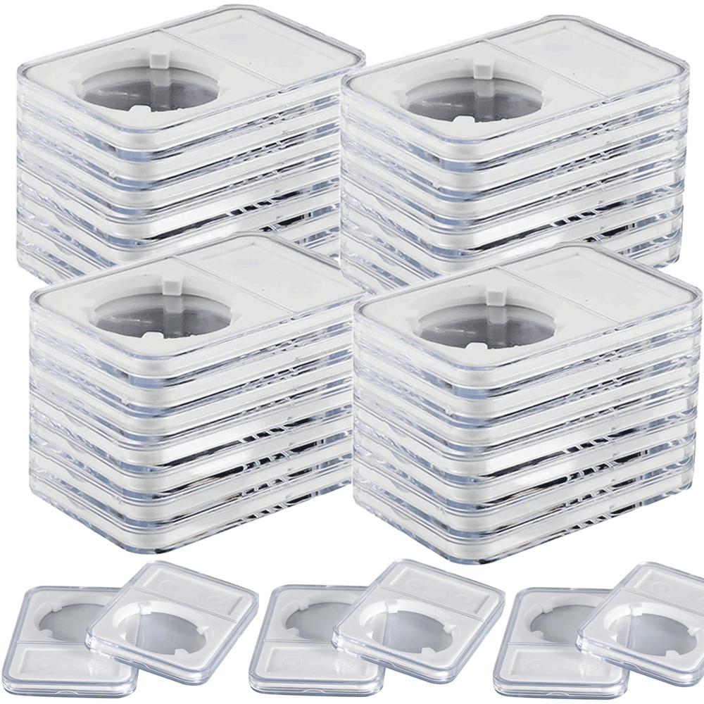 30MM Coin Slab Graded Display Holder Storage 10-100X Case For JFK HALF DOLLAR