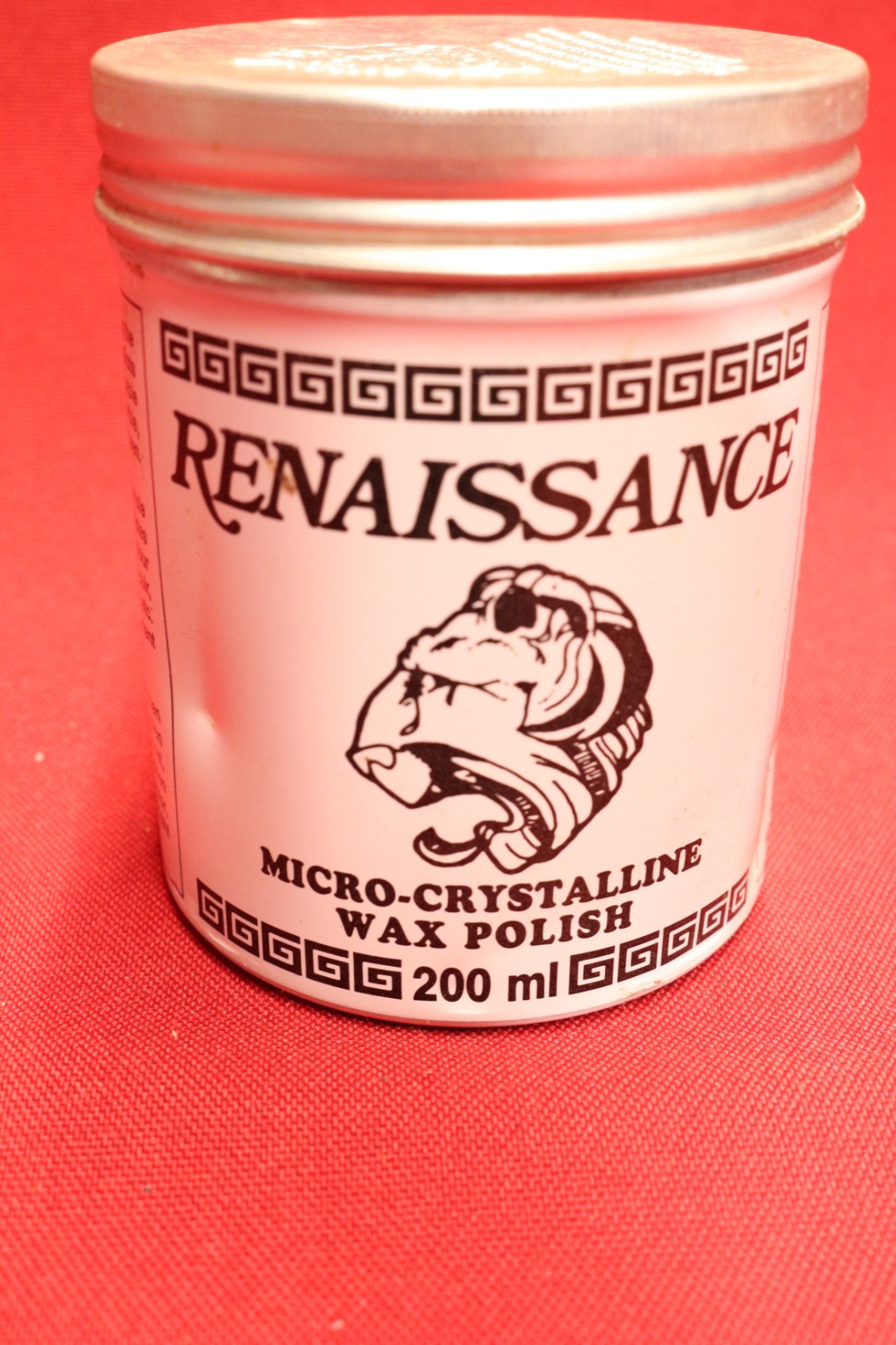 Renaissance Wax Micro-Crystalline Wax Polish – Large 200ml (7 fl. oz) Can