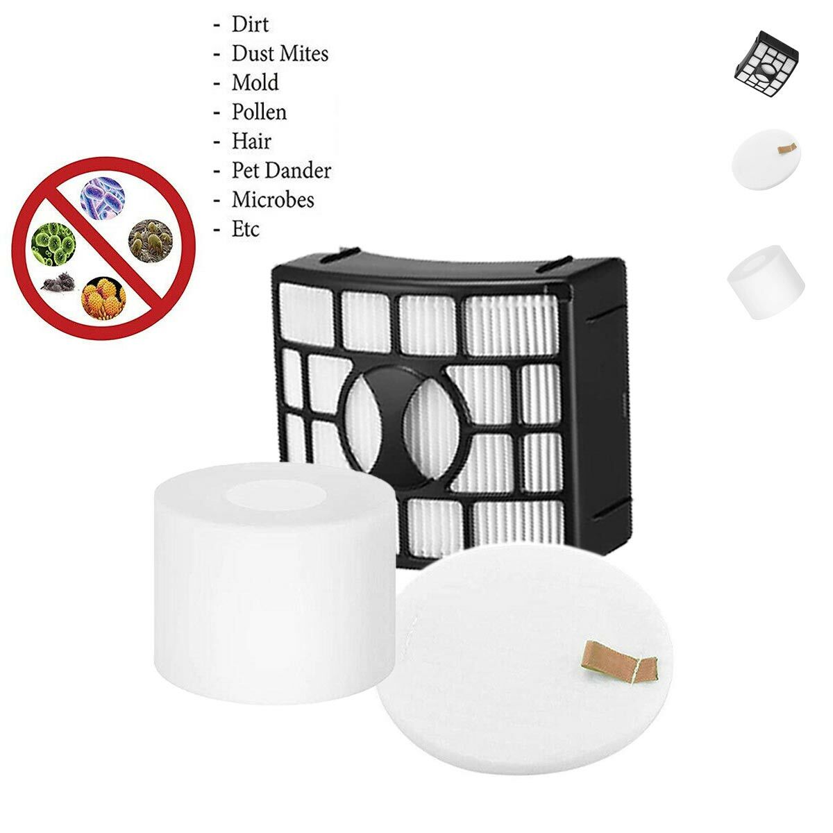 Compatible: Shark DuoClean NV601, NV611, NV770, NV771, UV700, ZU701