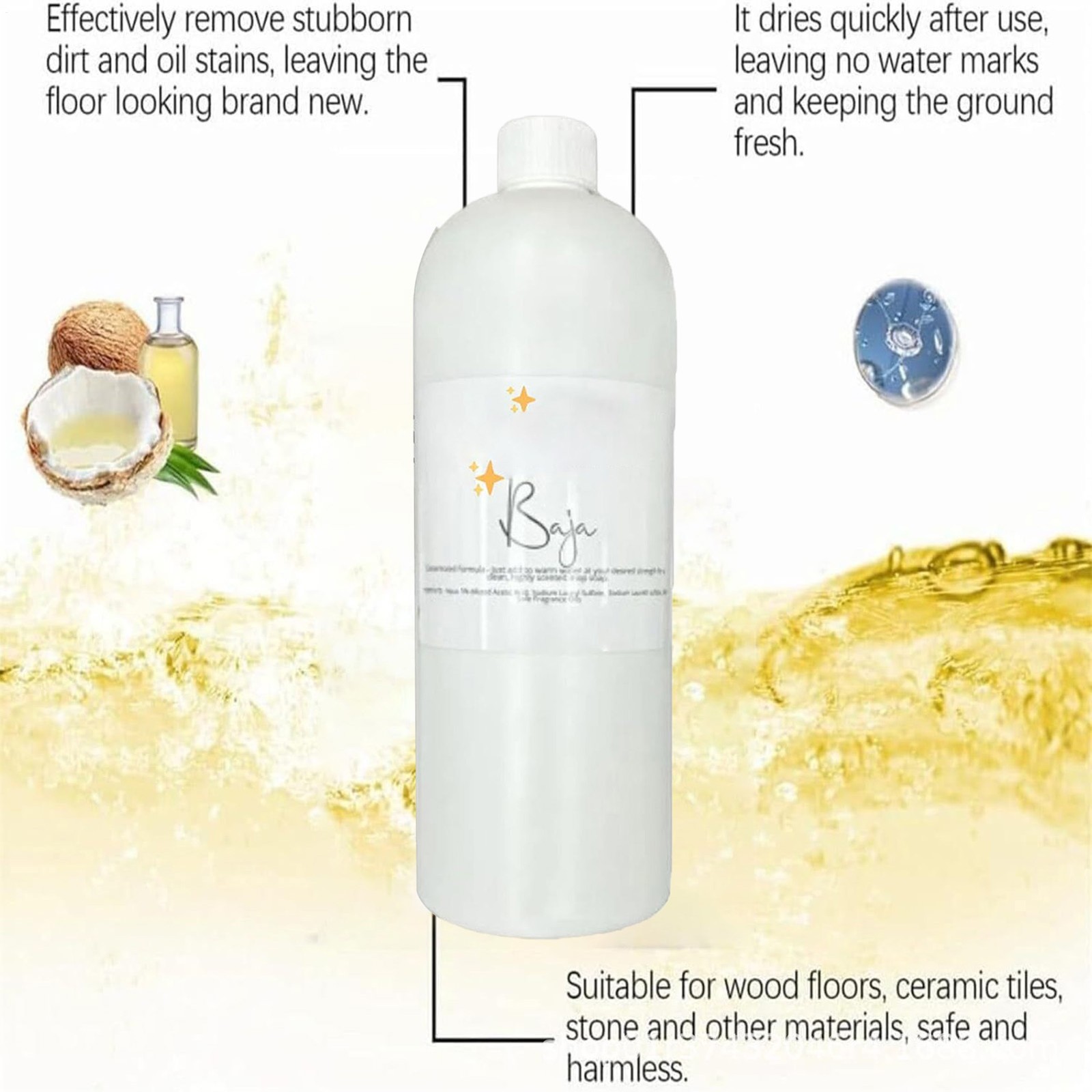 Mop Cleaning Soap 120ml Blyss Mop Soap Highly Scented Cleaning Liquid For Floor