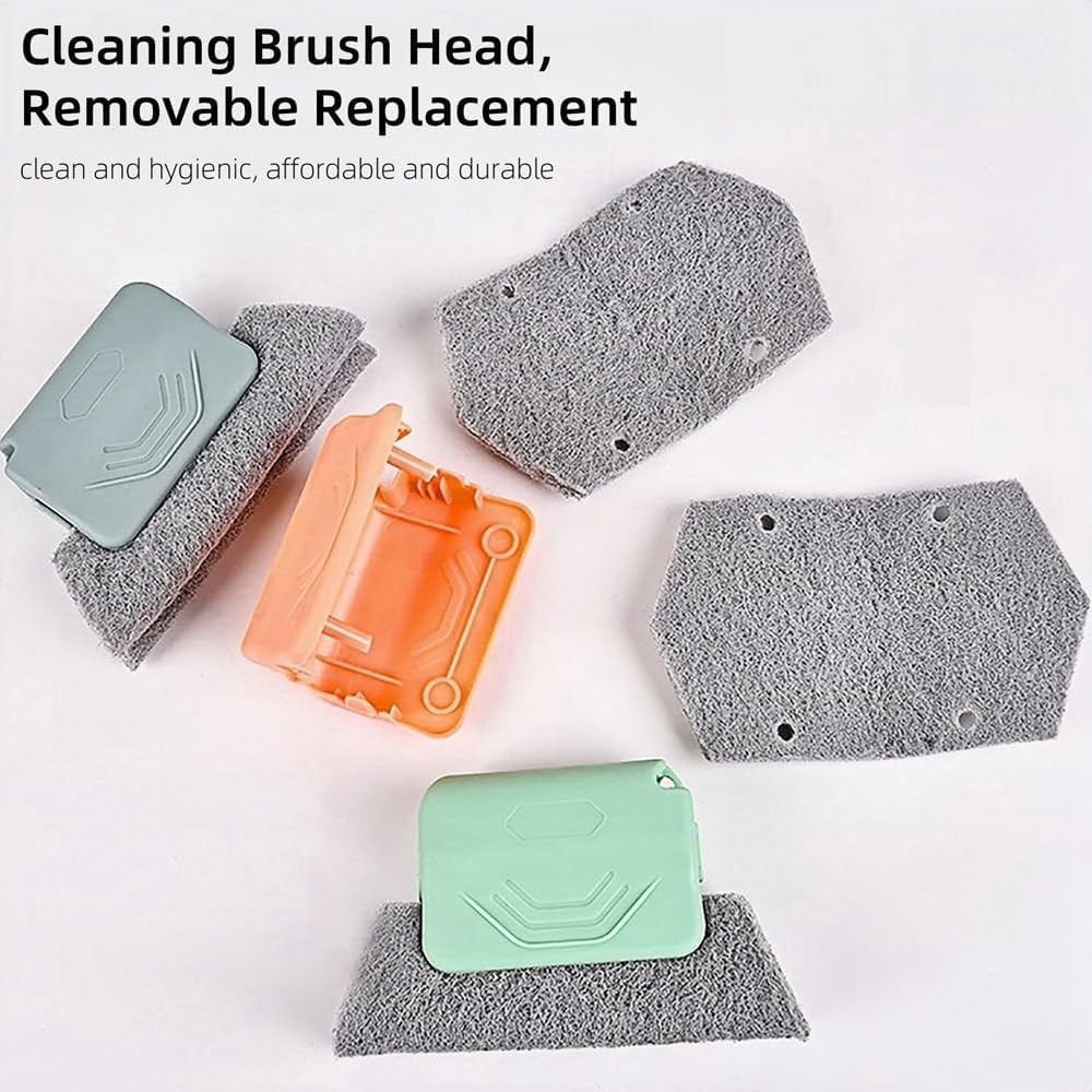 Magic Window Track Cleaner, 2025 New Window Groove Cleaning Brush Tools Set,