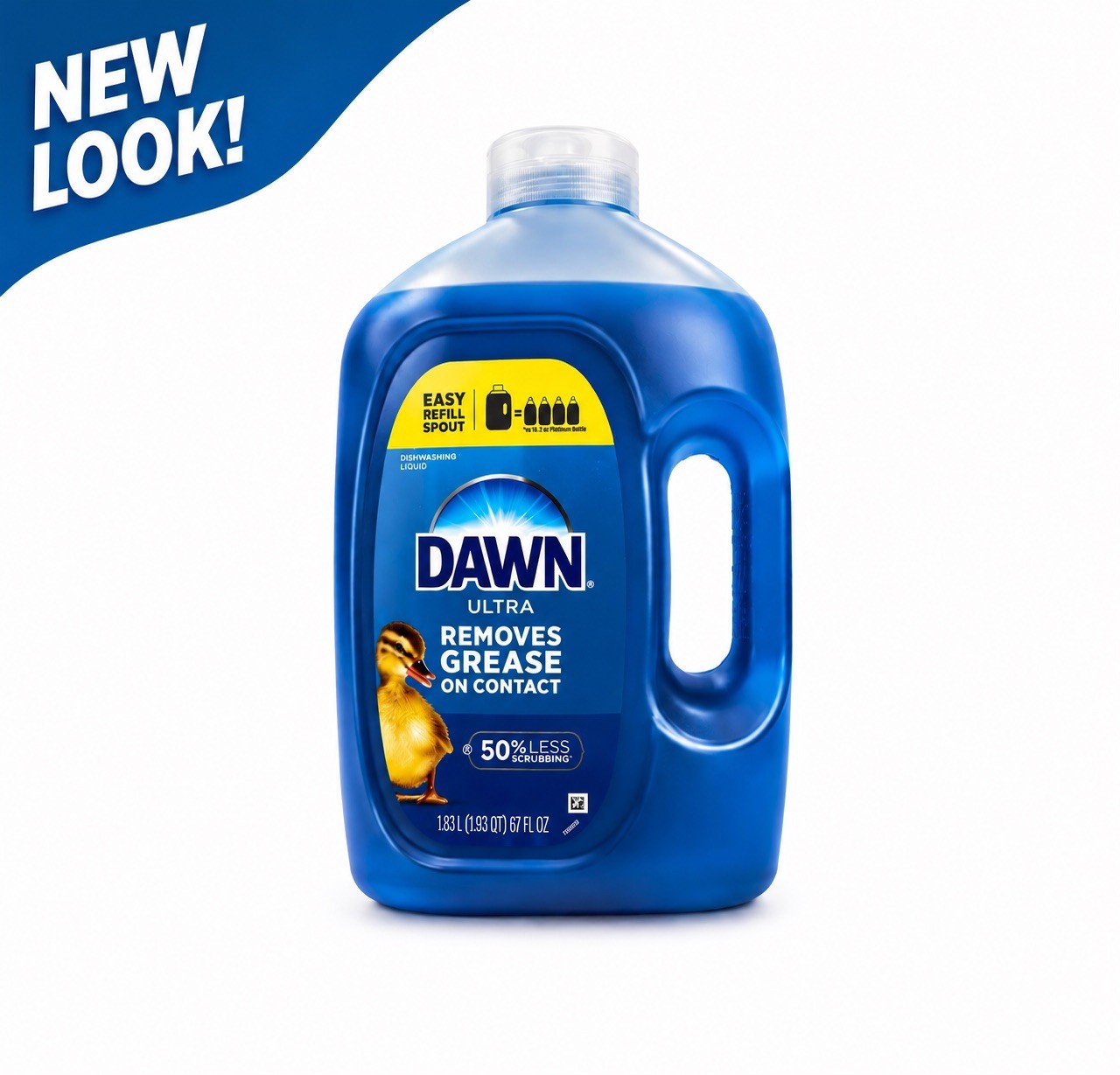 Dawn Ultra Dish Soap Dishwashing Liquid 67fl oz Pack of 1 Original Scent