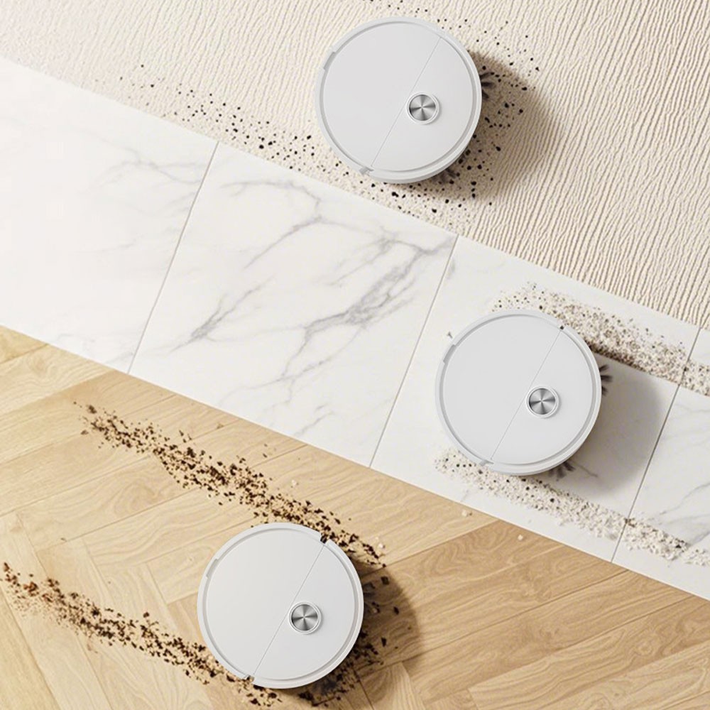 Mini Robot Vacuum,3 in 1 Rechargeable Automatic Avoidance Smart Sweeping Robot