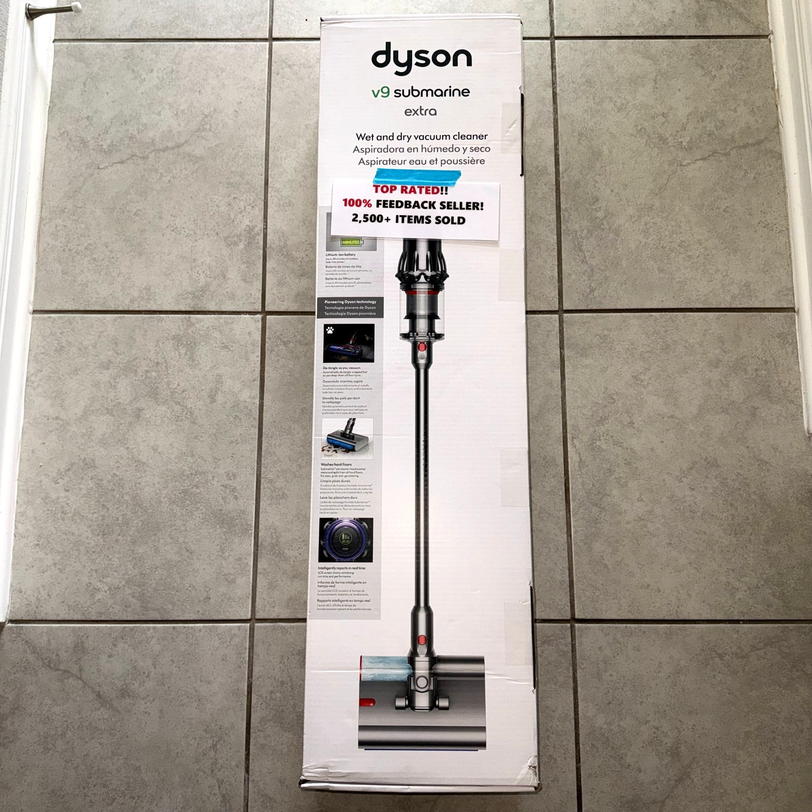 Dyson V9 Submarine Extra Cordless Stick Vacuum