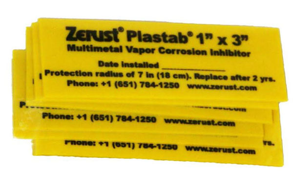Zerust Rust Prevention Plastabs 1″ x 3″ – Pack of 10