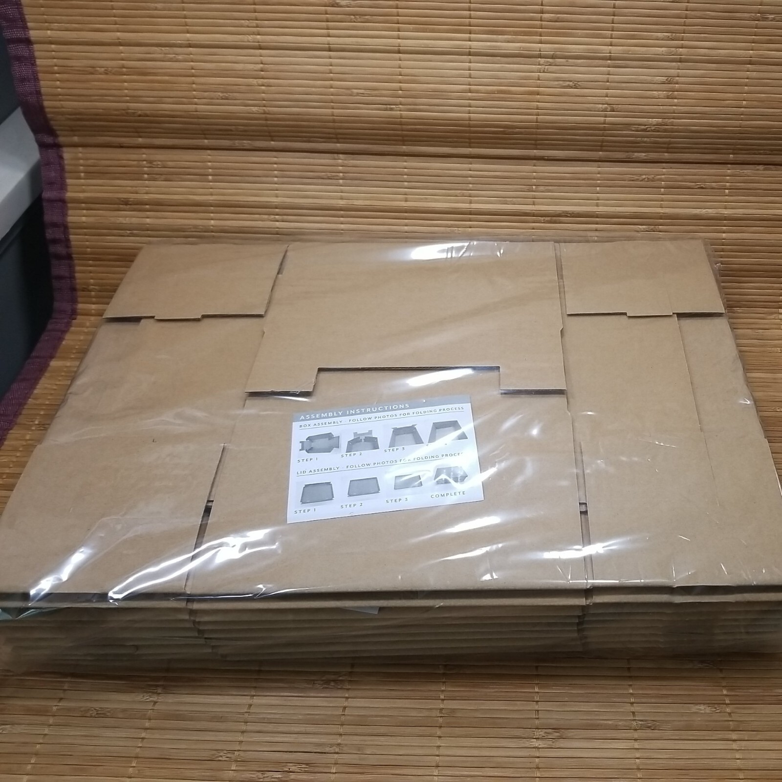 Cardboard Shoe Boxes ~ Kraft Shoe Box ~ 12″ x 8″ x 4.5″ ~ NEW Flat Packed Boxes
