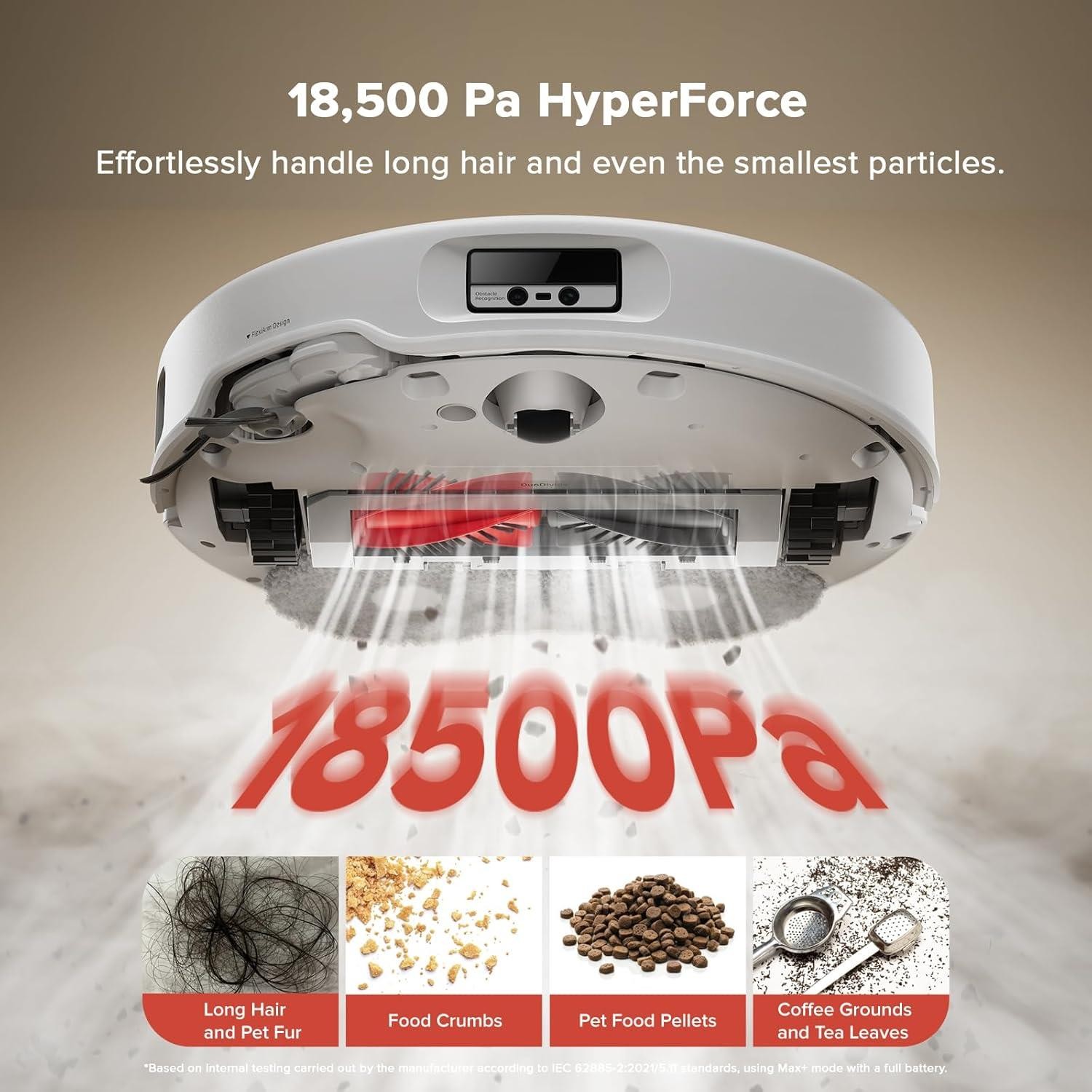 Roborock Qrevo Curv Robot Vacuum & Mop Multi-Surface Tangle-Free 2.5L Very Good