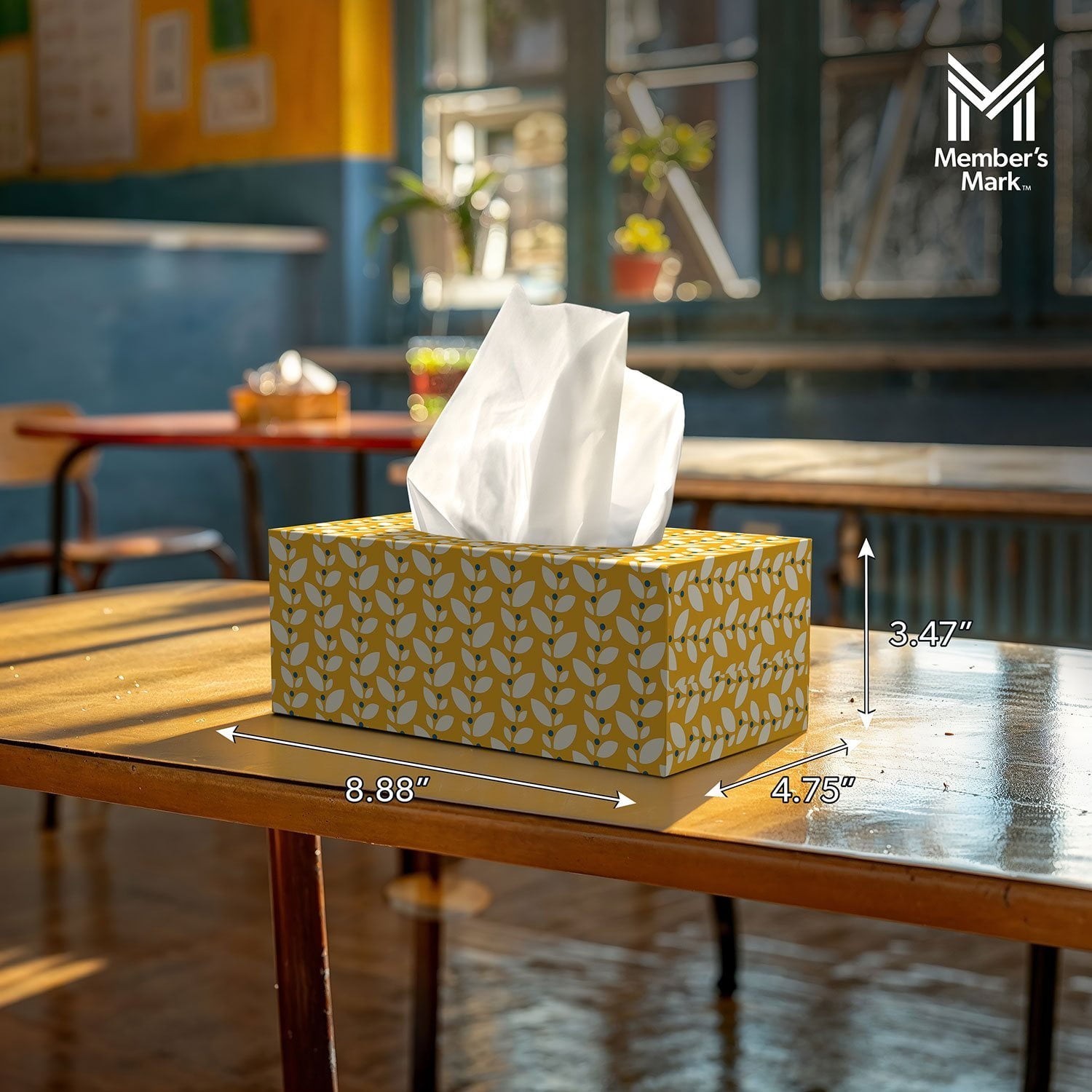 Member’s Mark Soft & Strong 2-Ply Premium Facial Tissues 12 Flat Boxes
