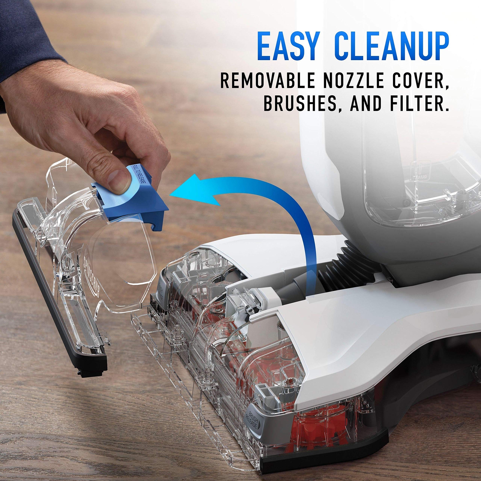 Hoover FH41010 PowerDash Pet Hard Floor Cleaner Machine, for Sealed Hard Floors,