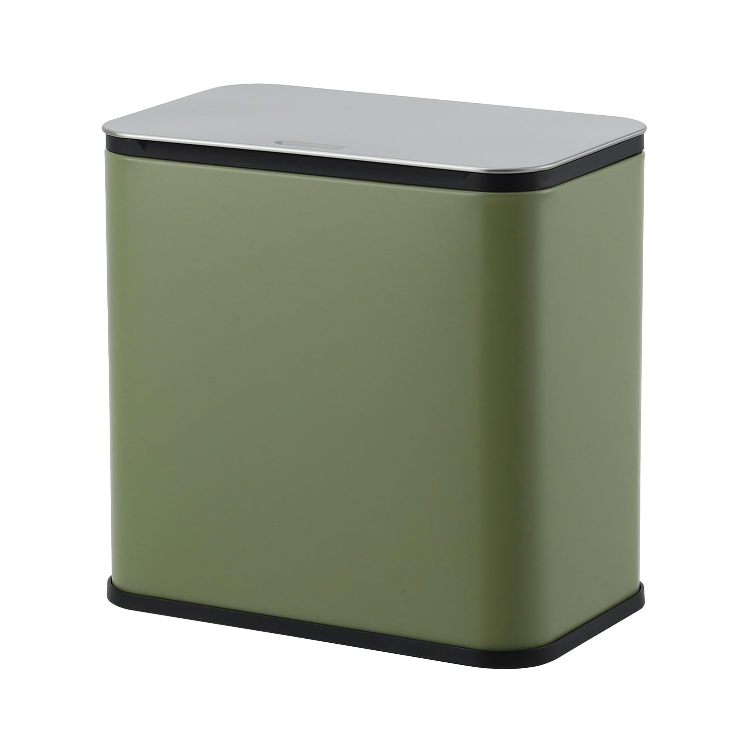 GarveeHome 1.3 gal/5L Countertop Compost Bin with Lid, Hanging Small Trash Ca…