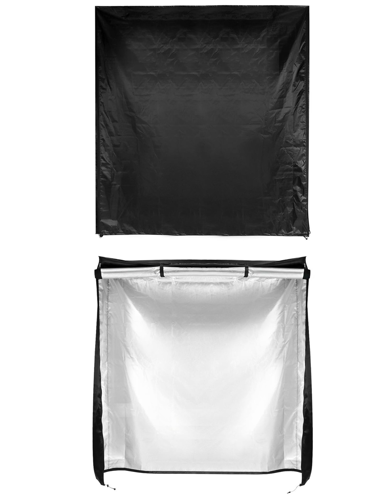 QWORK Wire Rack Cover – 60″x24″x72″, Oxford Cloth, Keeps 1 Pack