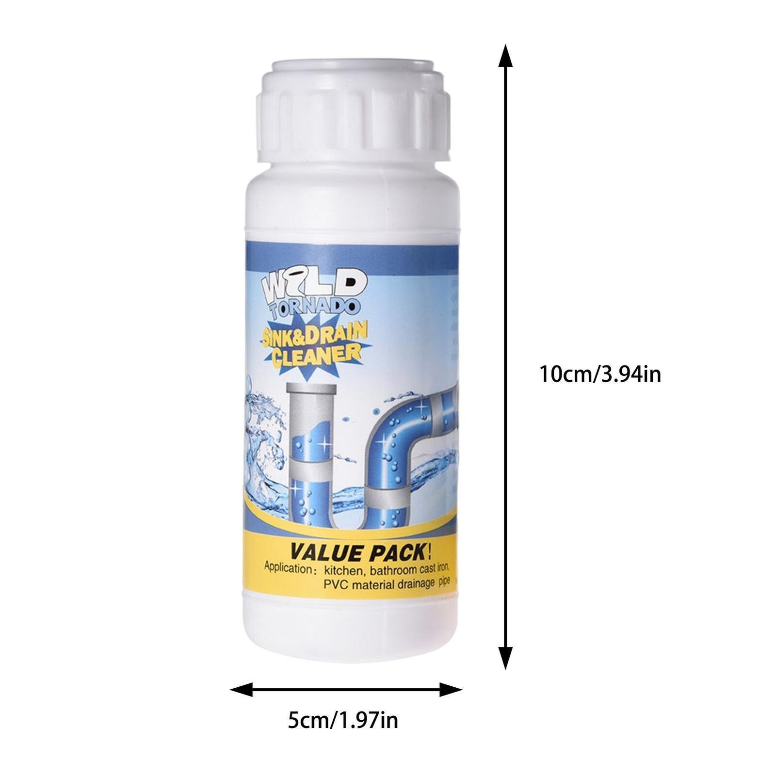 1/2/3pcs Wild Powerful Sink & Drain Cleaner Efficiency Clog Remover & Clean