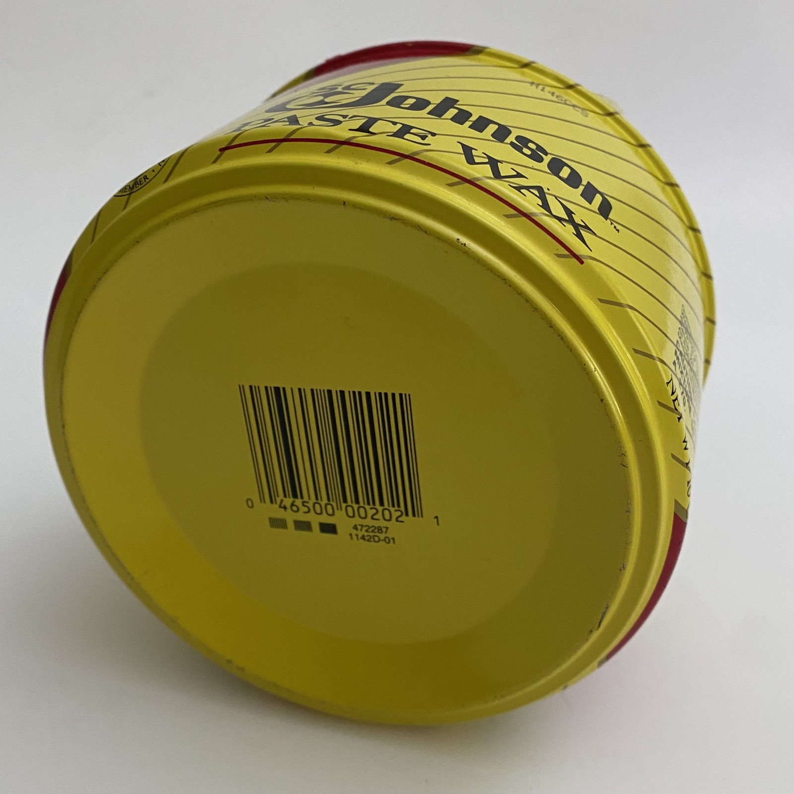 SC Johnson Paste Wax The Original Formula, 16 oz (1 lb) Discontinued 90% Full z