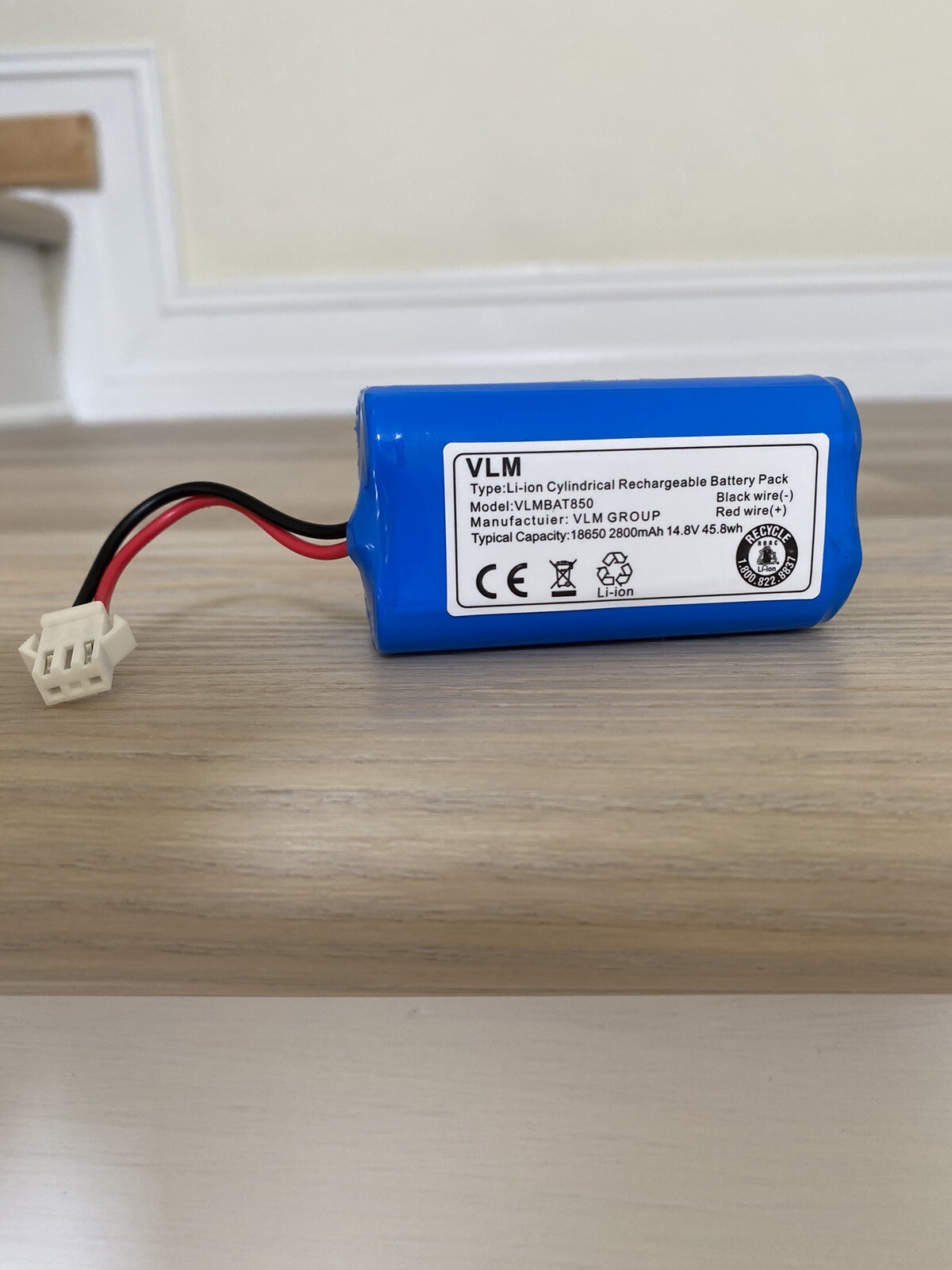 Replacement Battery For Lefant M210 Robot Vacuum Cleaner (IFR-1 18650 4S1P)