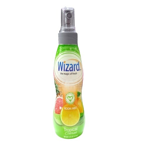 3 Wizard Room Mist Air Freshener Spray Tropical Citrus Scent Each 8 fl oz