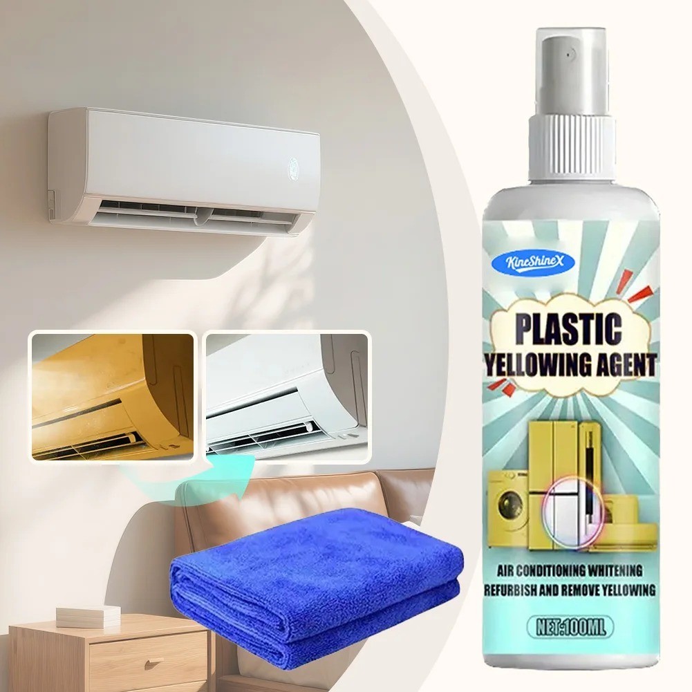 100ML Plastic Yellowing Remover Cleaner Restorer for AC Appliances