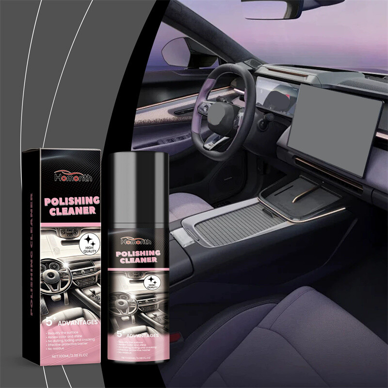 Car Interior Polish 100ml Car Interior Cleaner Interior Detailer Spray