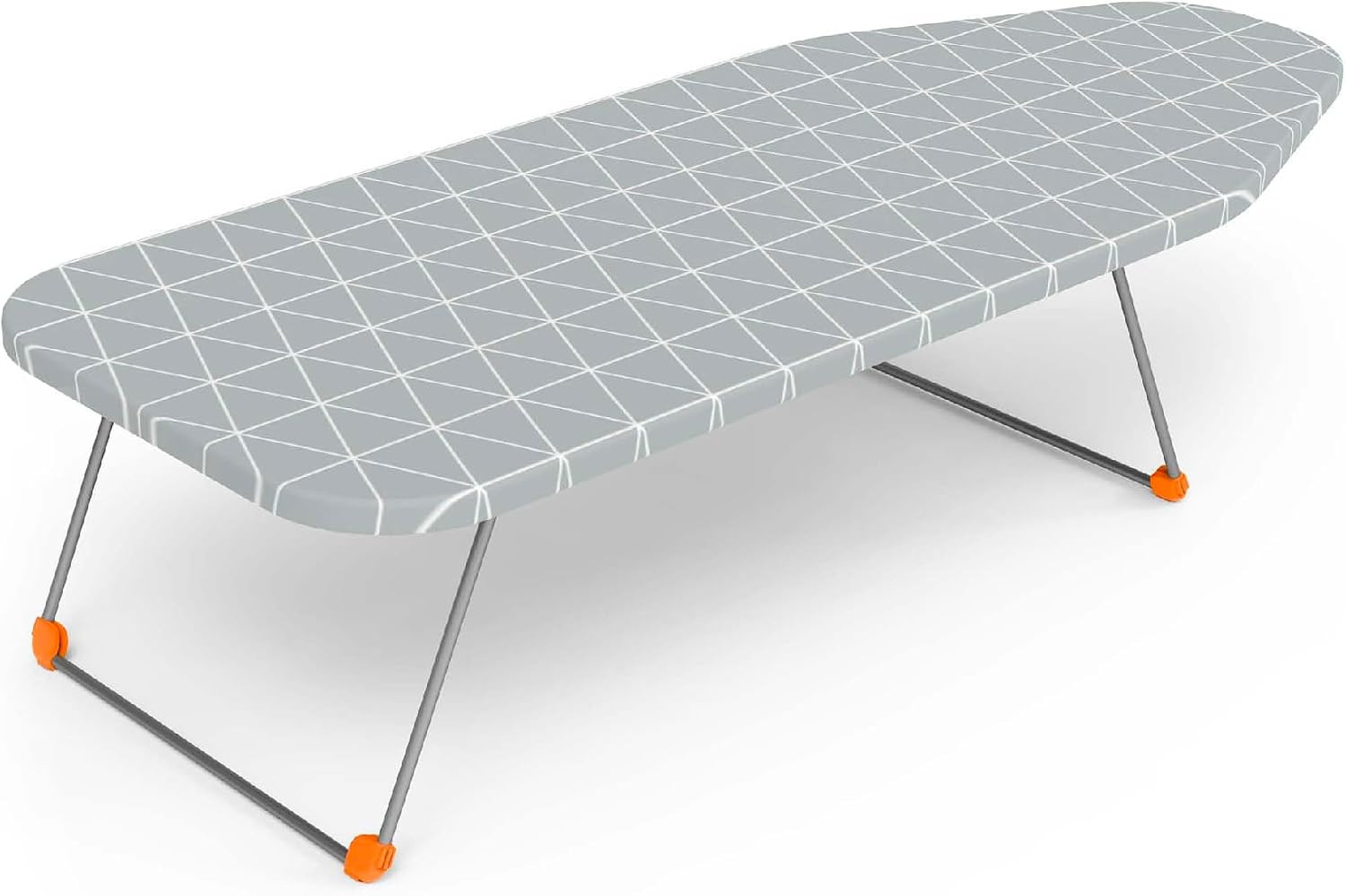 Tabletop Ironing Board with Folding Legs, Small Ironing Board with Thick Cotton