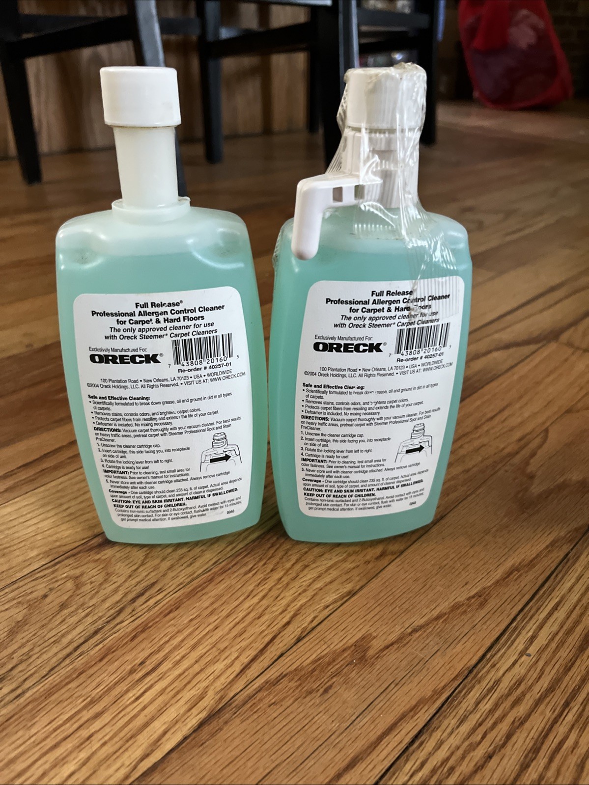 2 Oreck Professional Allergen Control Carpet Cleaner Steemer 16 Fl Oz