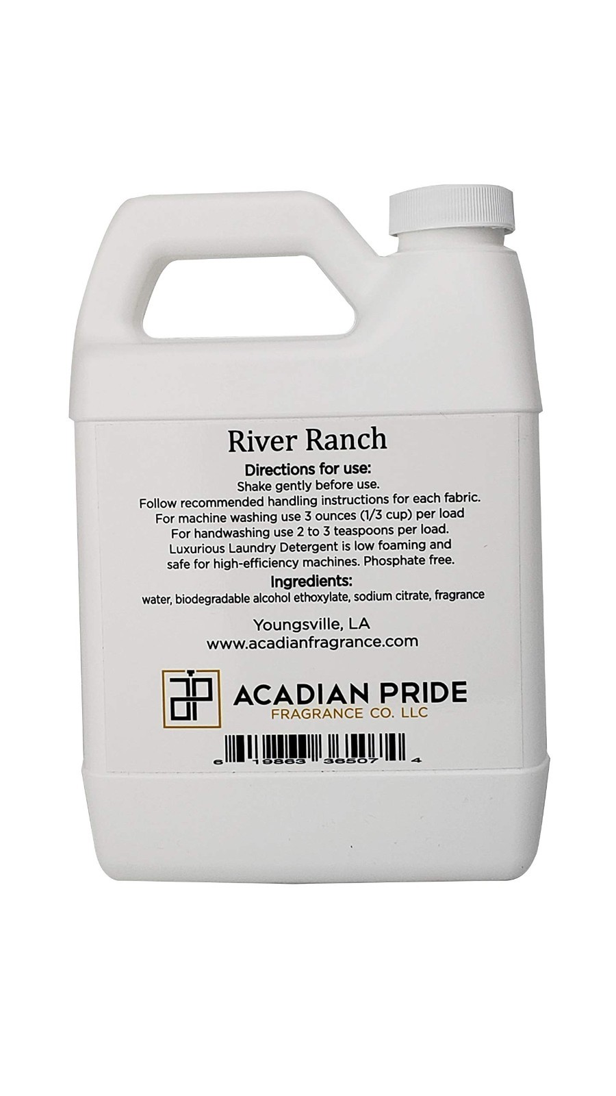 Premium Laundry Detergent – 1 Quart (32 oz) – Gentle on Fabrics, Fresh Scent