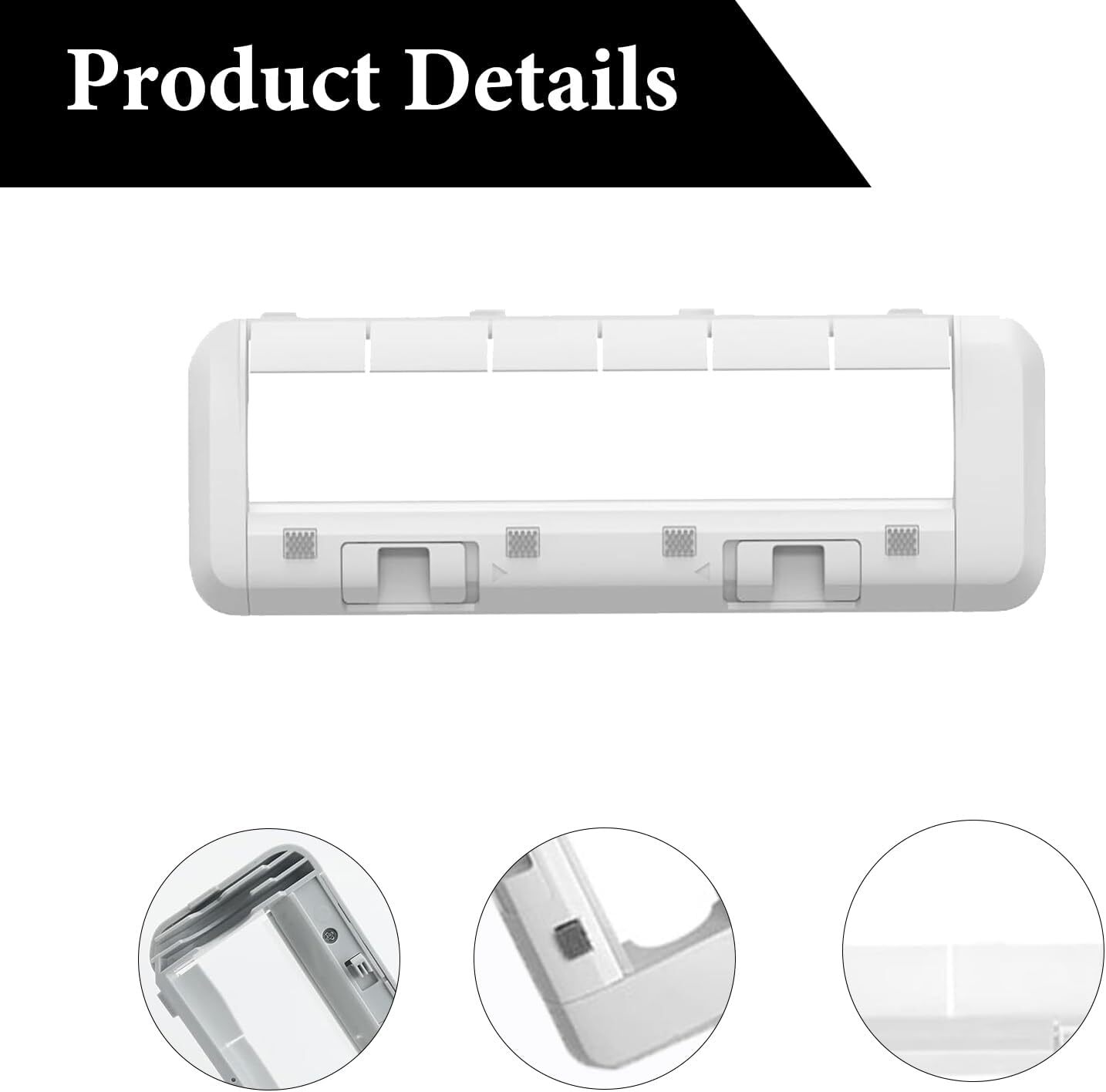 Main Roller Brush Cover Replacement for Xiaomi X20+ for Dreame L10s Pro Ultra