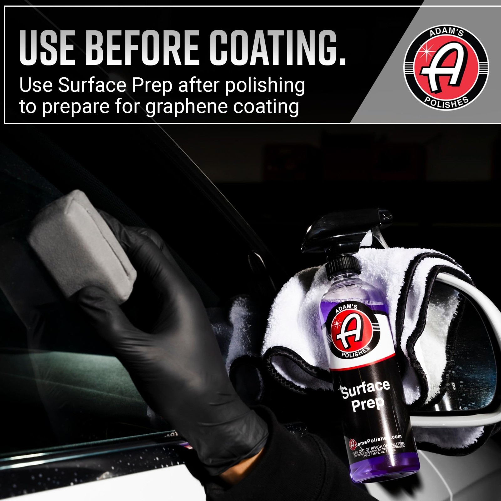 Surface Prep Spray 16oz – Auto Paint Cleaner for Ceramic Coating, Wax & Sealant