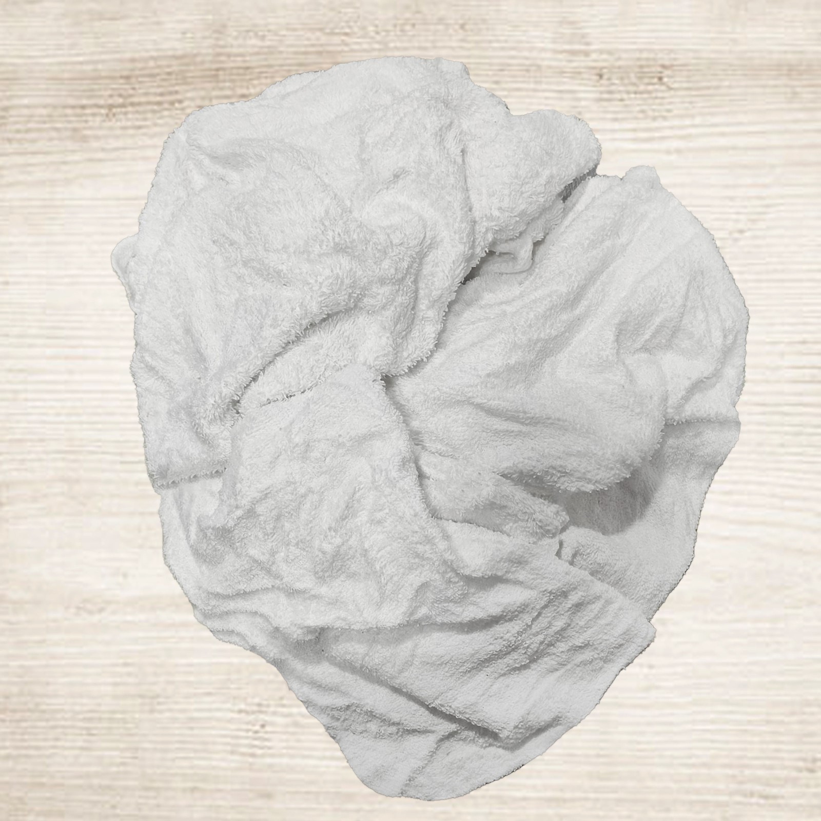 White Terry Cloth Towels – Premium Industrial Cleaning Rag – 600 LB Bags & Boxes